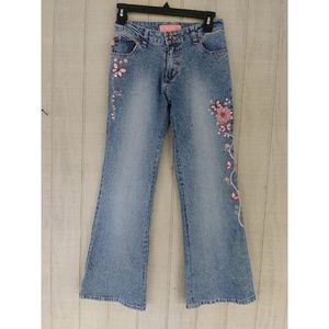 Pants With Butterfly Desgin